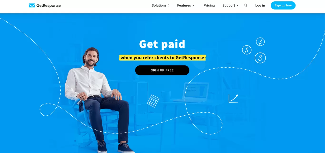 Melhores programas de afiliados GetResponse