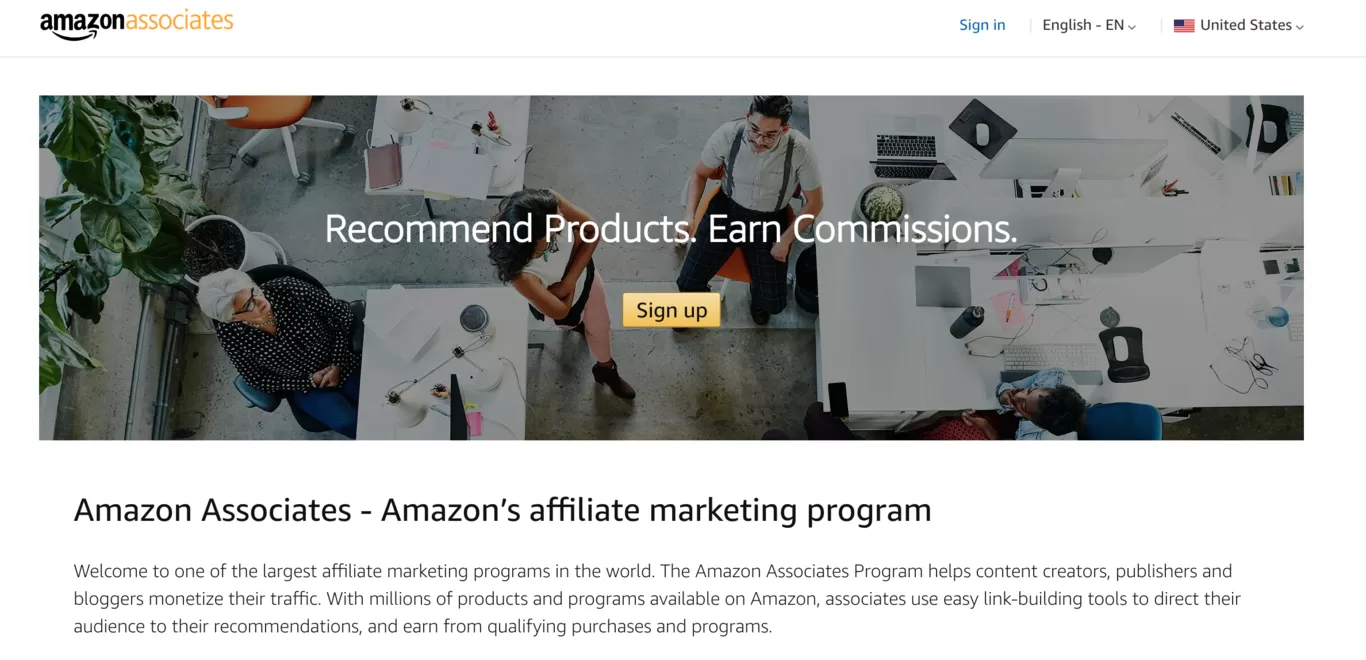 Amazon associates