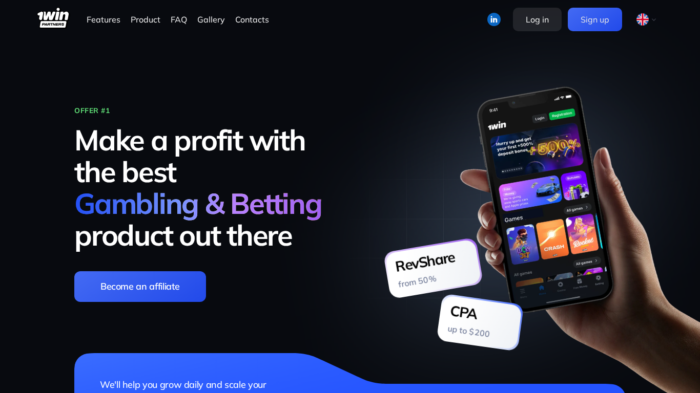 Programa de Afiliados 1win Partners