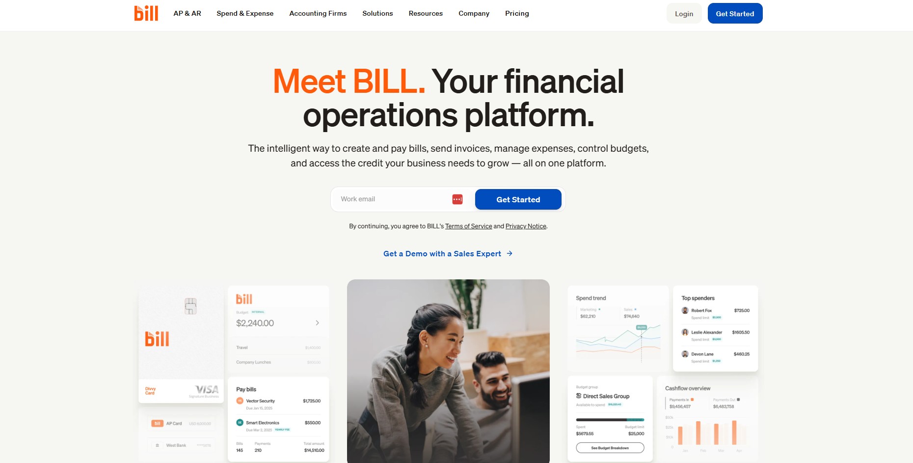 Programa de Afiliados Parceiros da Bill.com