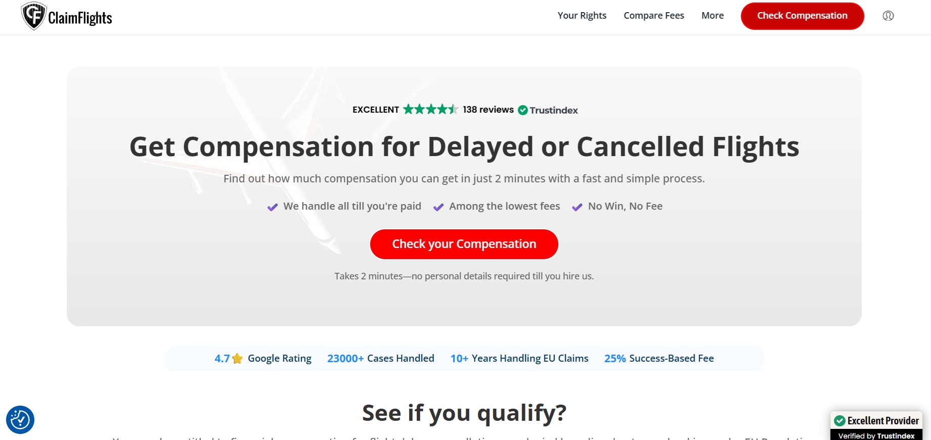 Programa de Afiliados Parceiros Claim Flights