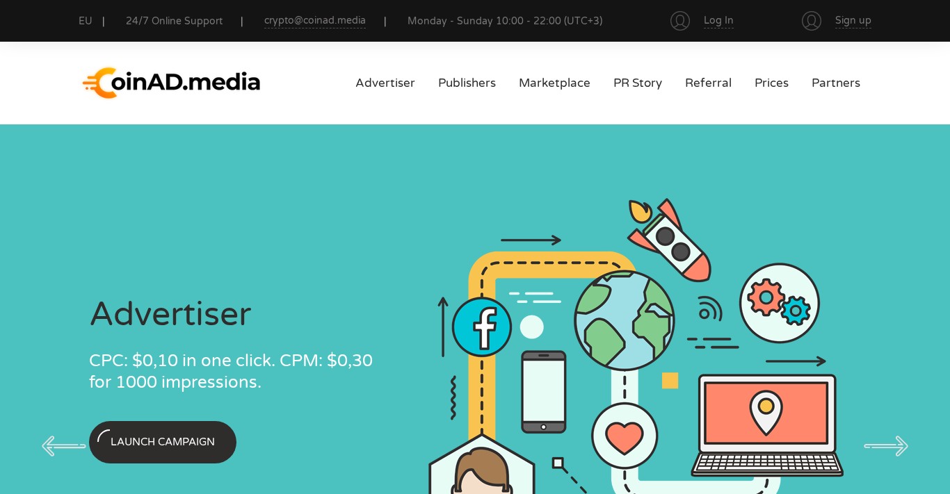 Programa de Afiliados CoinAd