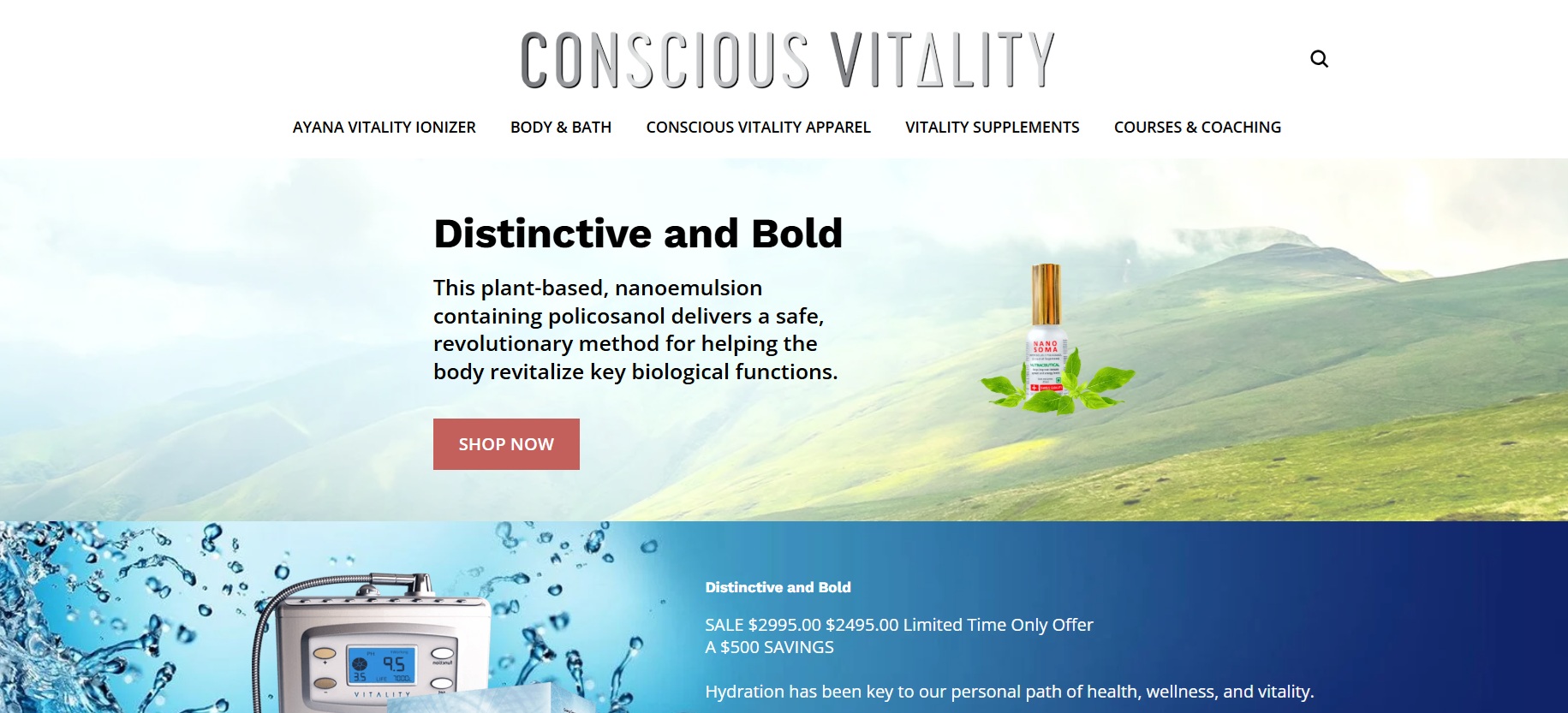 Programa de Afiliados Conscious Vitality