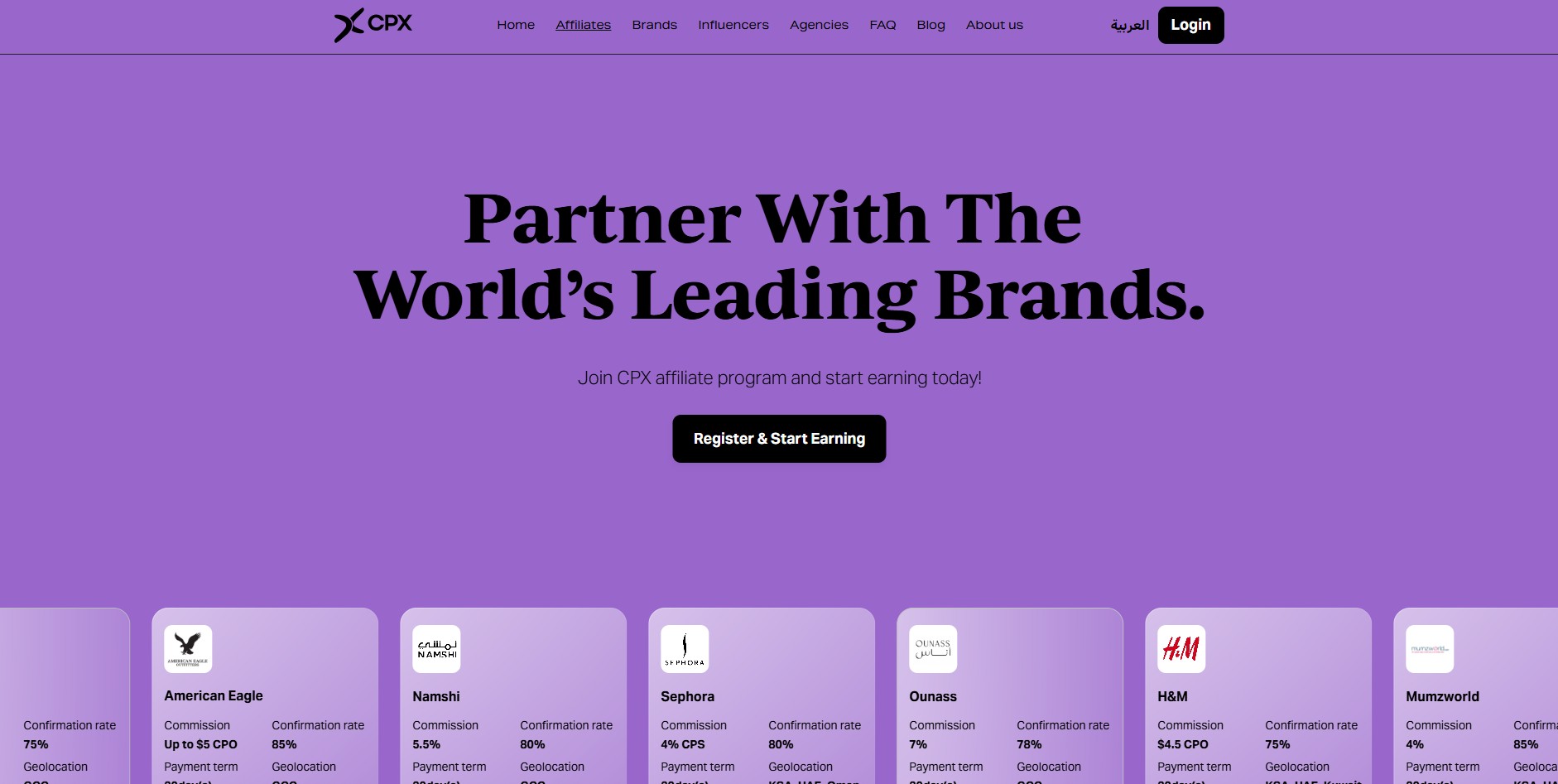 Programa de Afiliados CPX