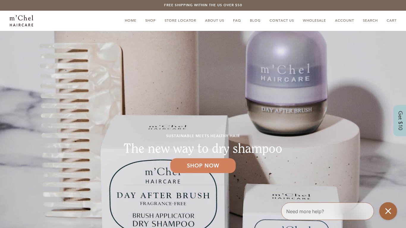 Programa de Afiliados m’Chel Haircare