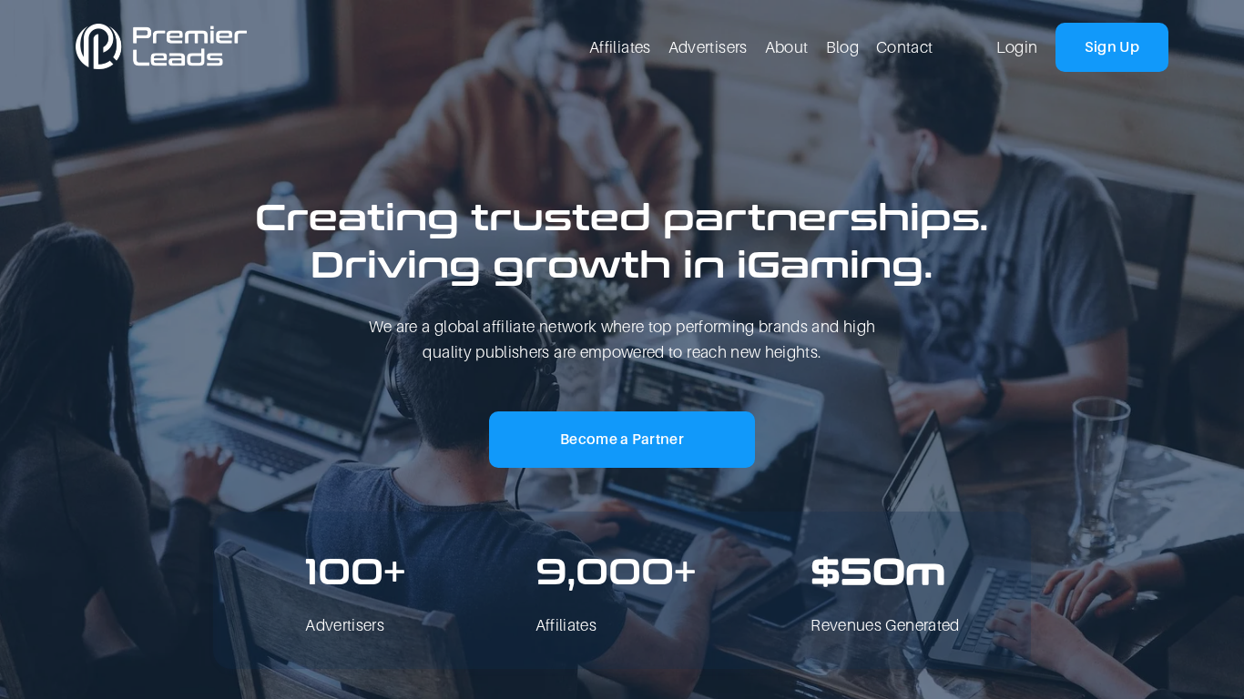 Programa de Afiliados Premier Leads