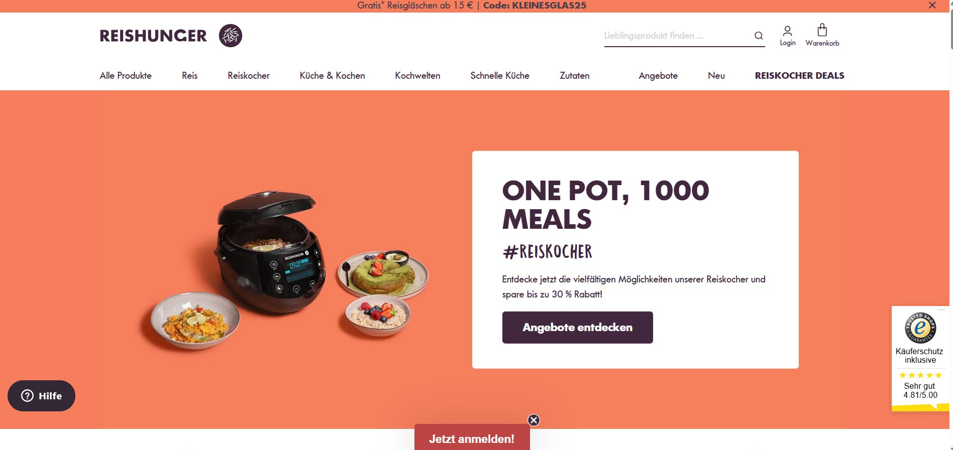 Programa de Afiliados Reishunger