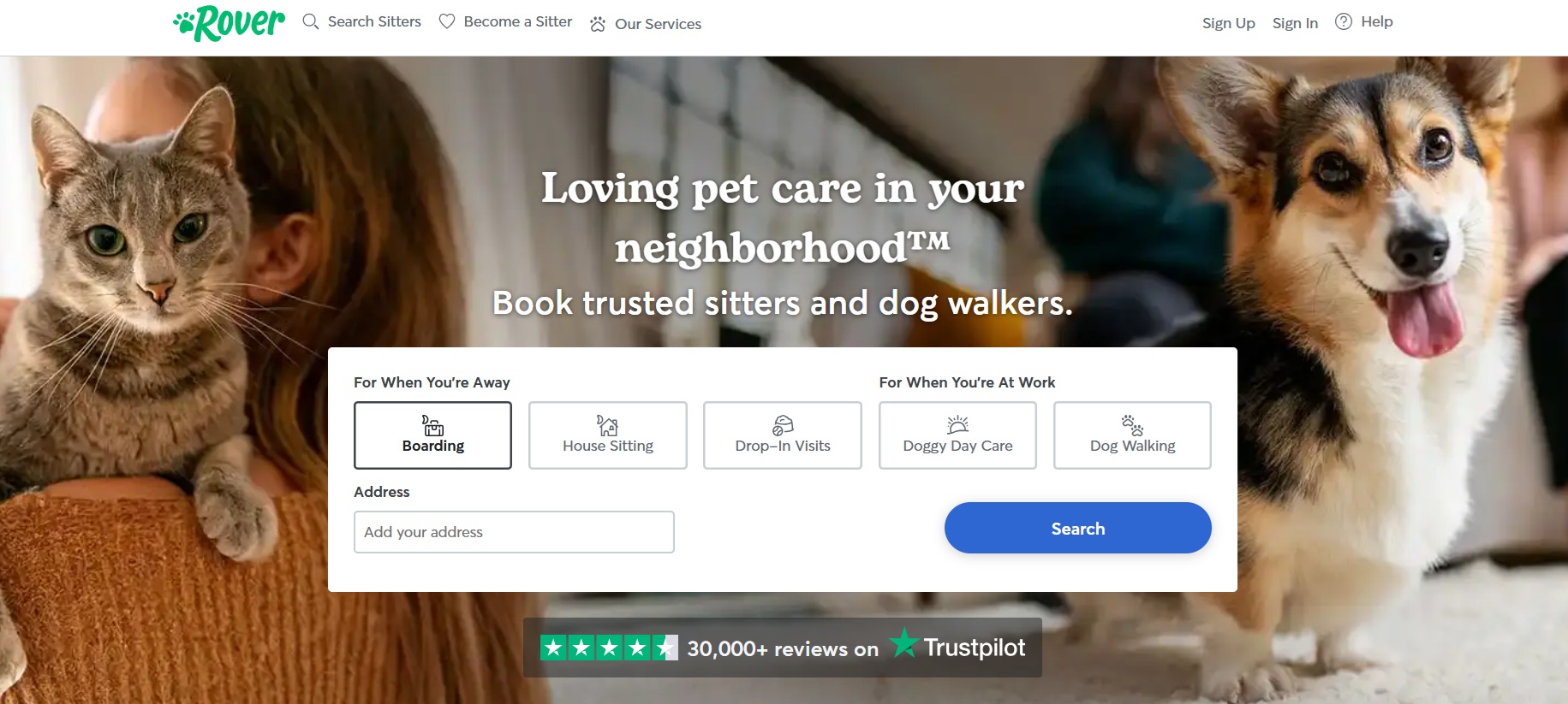 Programa de Afiliados Rover.com