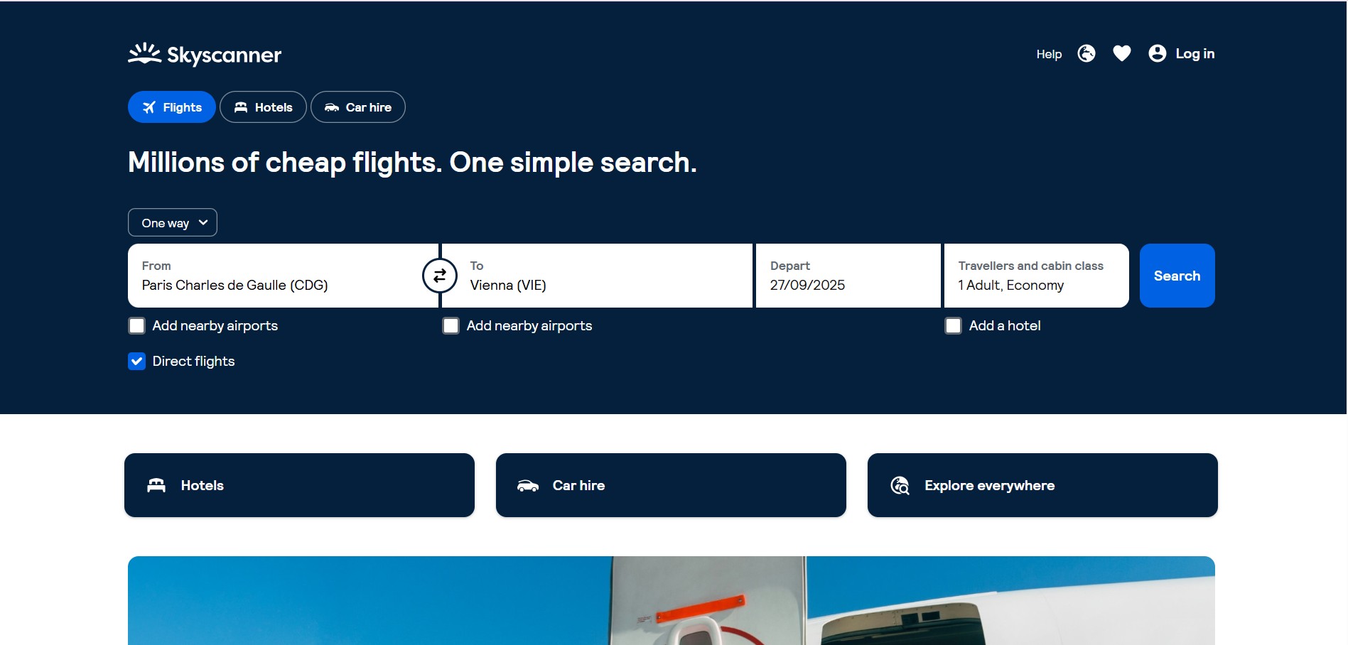 Programa de Afiliados Skyscanner
