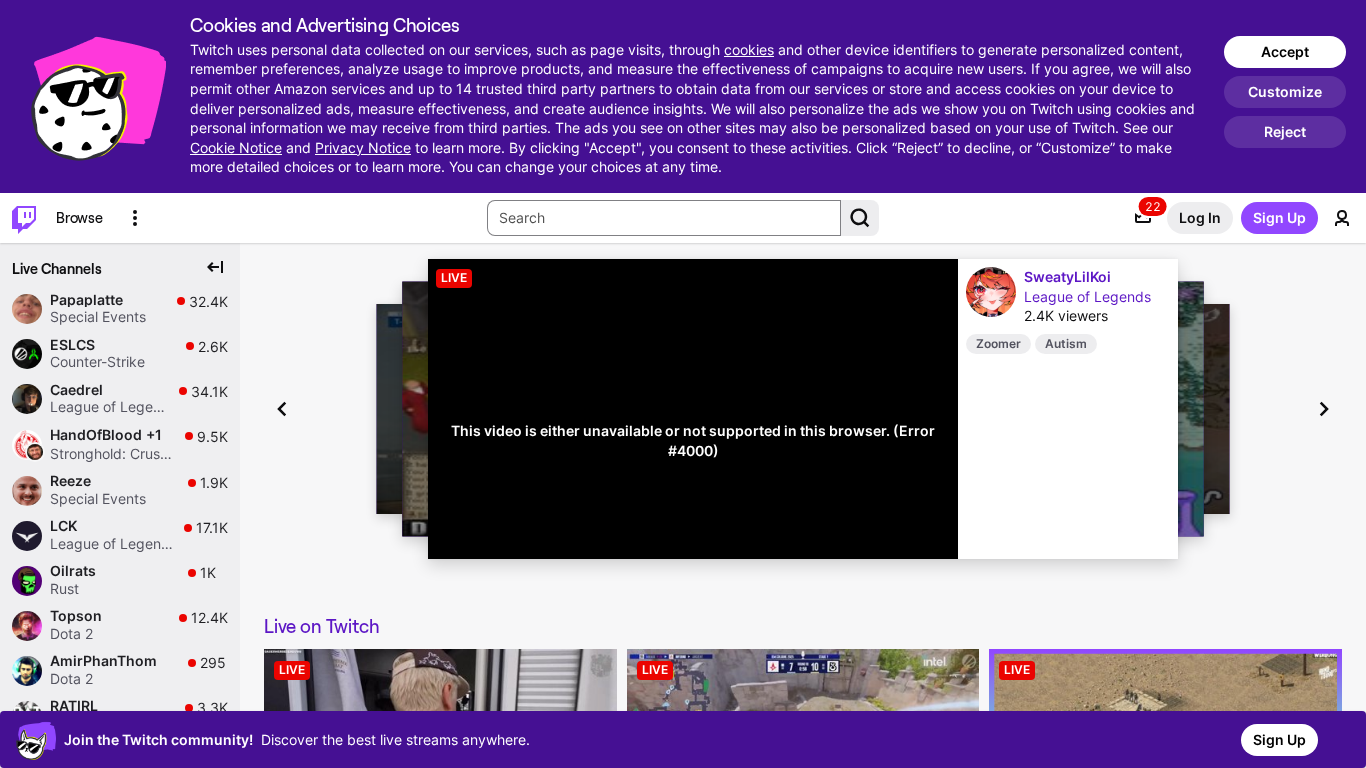 Programa de Afiliados Twitch