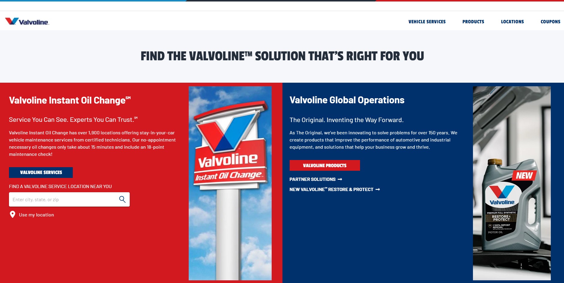 Programa de Afiliados Valvoline