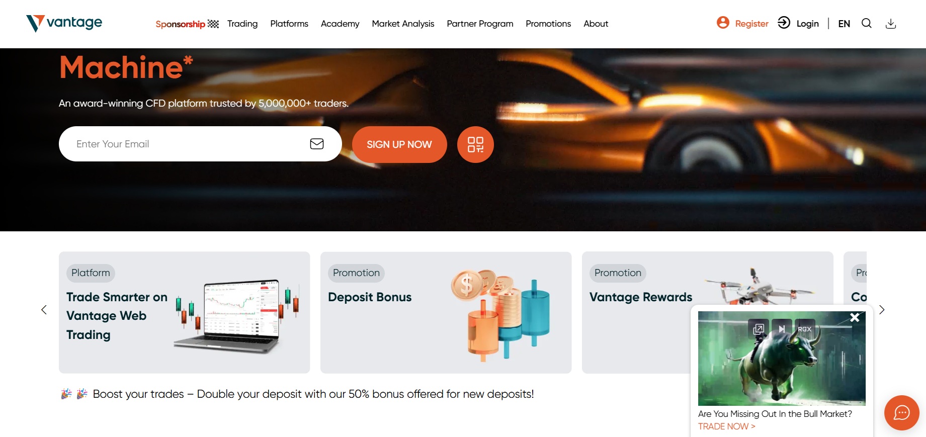 Programa de Afiliados Vantage