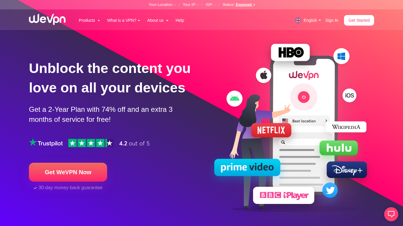 Programa de Afiliados WeVPN