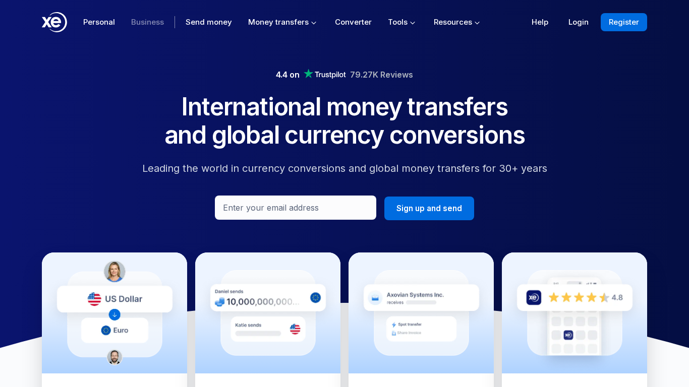 Programa de Afiliados XE.com