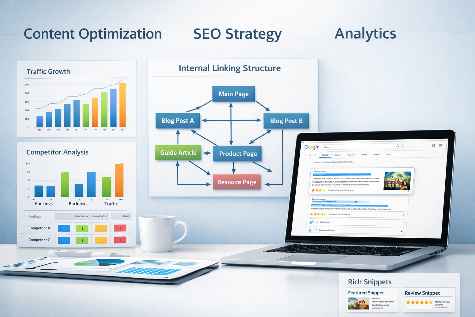 Estratégia de Otimização de Conteúdo: 7 Técnicas Comprovadas para Impulsionar seu Ranqueamento