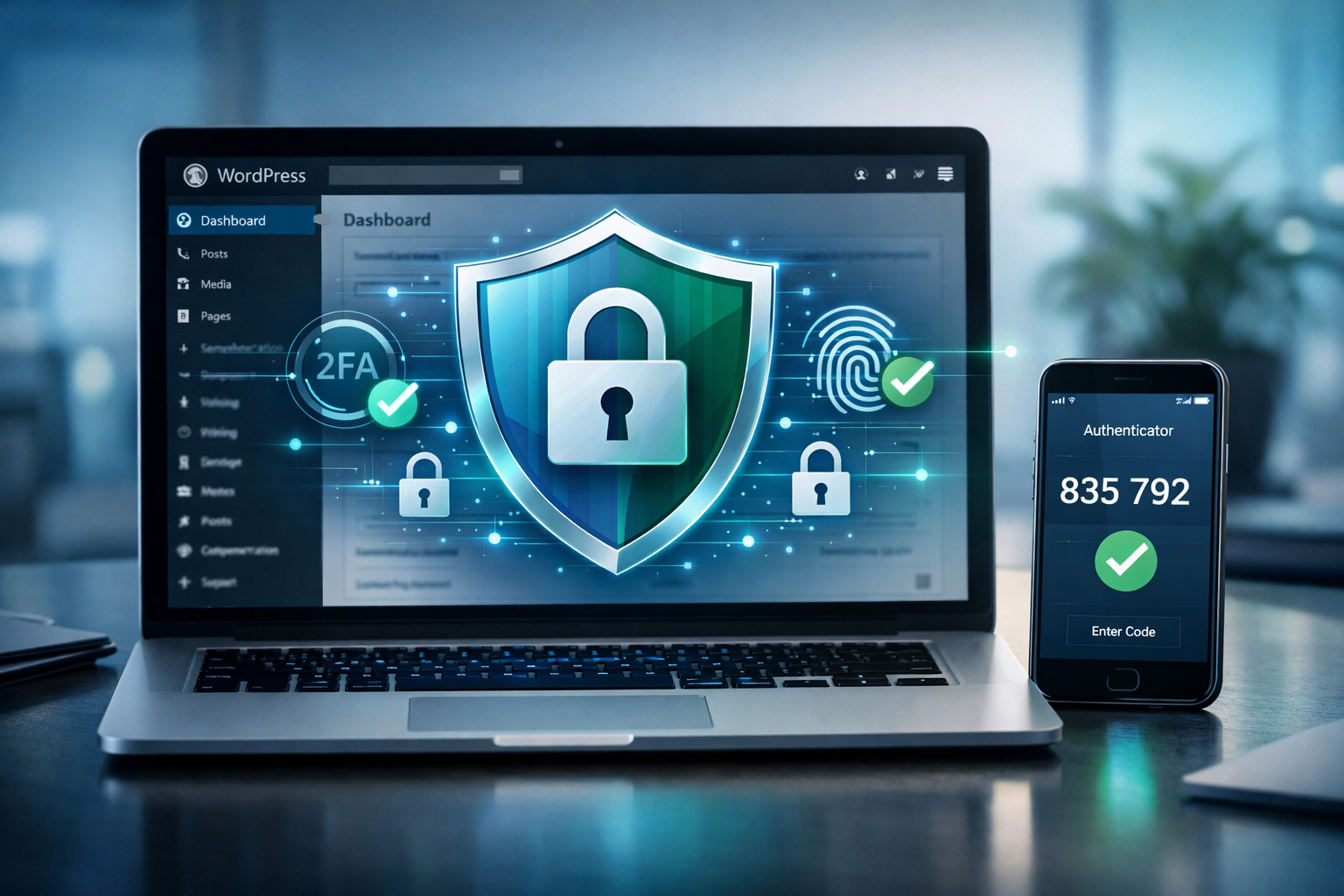 Login Seguro no WordPress com Autenticação em Dois Fatores