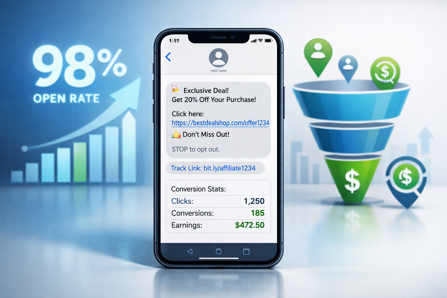 Marketing de Afiliados por SMS: Guia Completo para Campanhas de Mensagens com Alto ROI