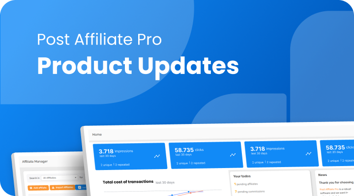 Post Affiliate Pro Product Wrap-up: Novos Recursos para Começar 2026
