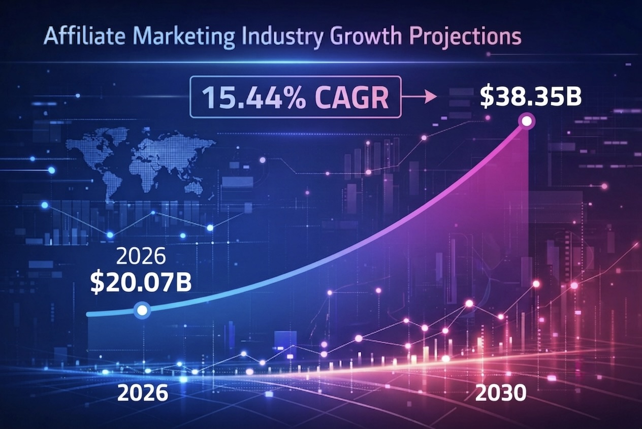 Projeções de crescimento do setor de marketing de afiliados de 2025 a 2031