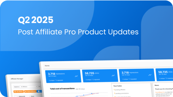 Atualizações do Produto Post Affiliate Pro: 2º Trimestre de 2025
