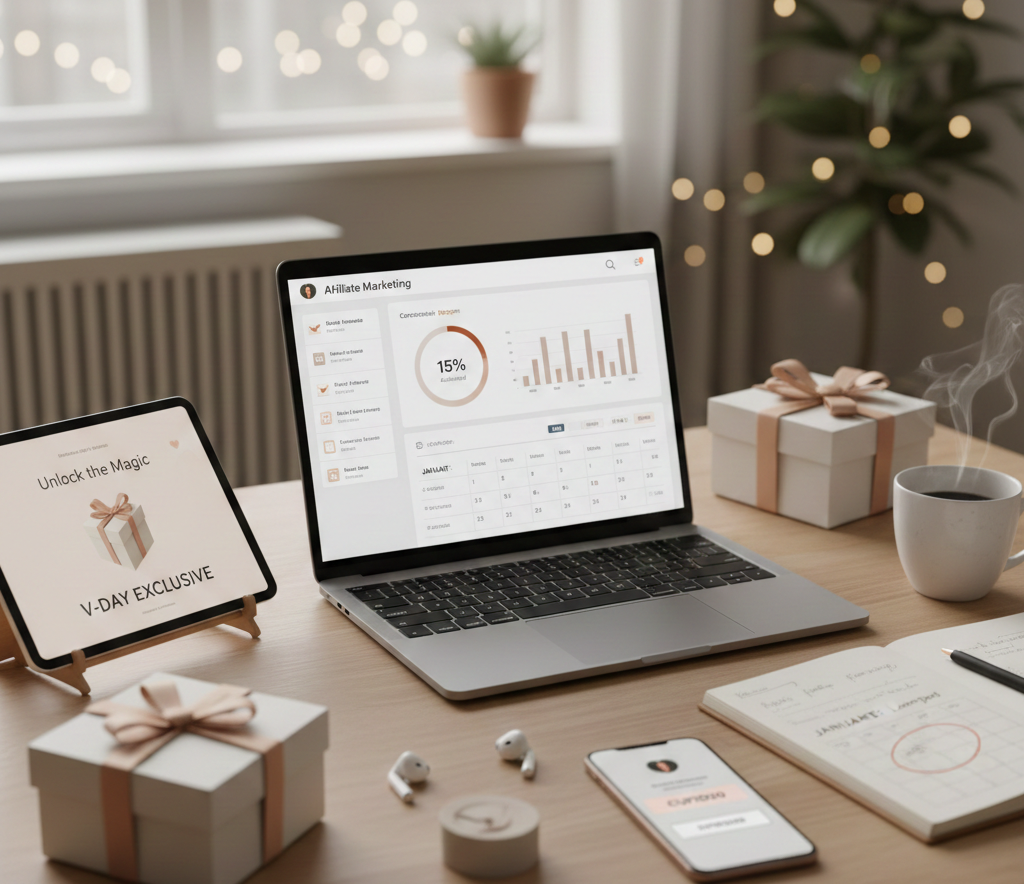 Como estruturar uma campanha de afiliados de Dia dos Namorados de alta conversão