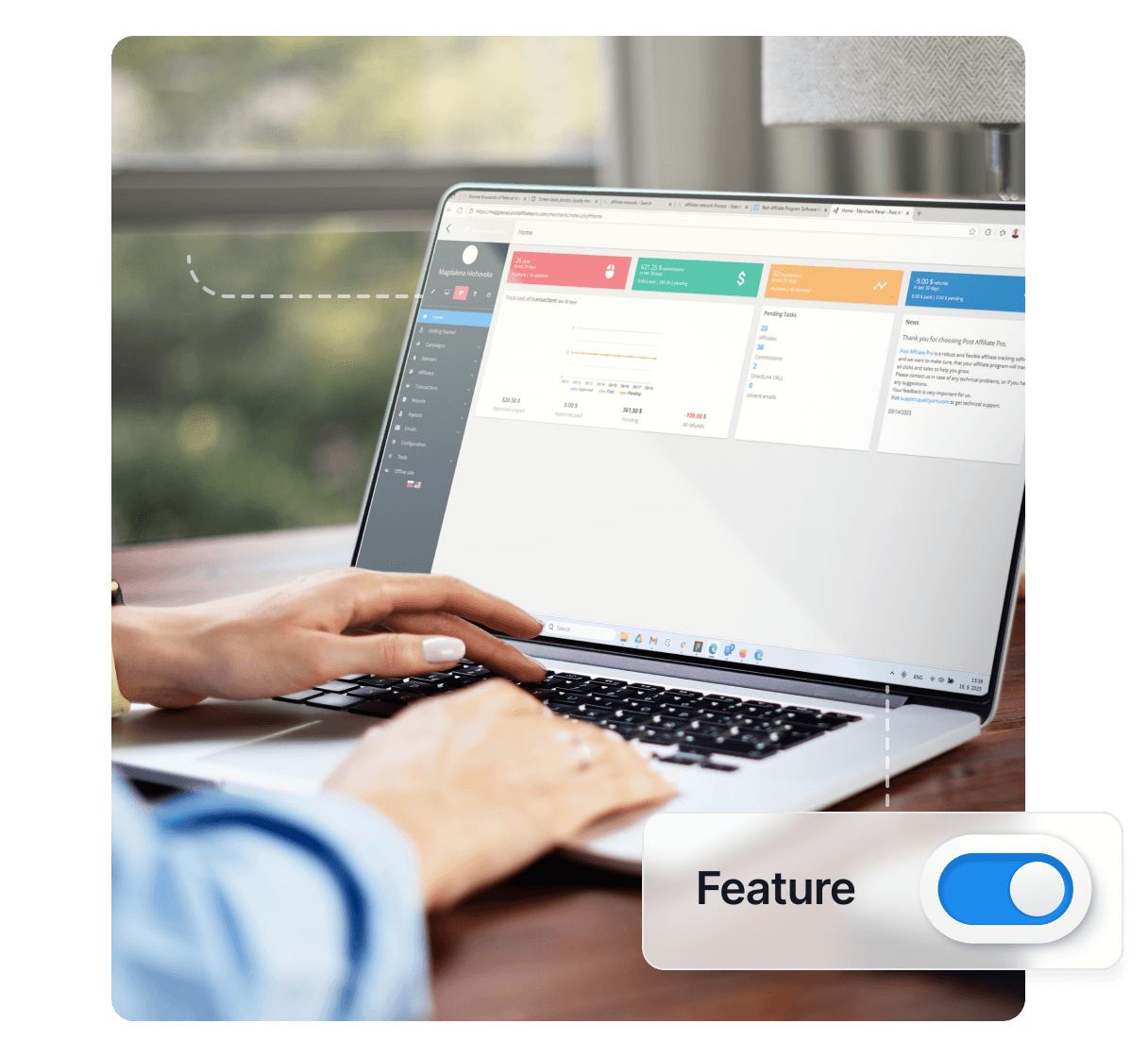 Múltiplos Administradores de Comerciante