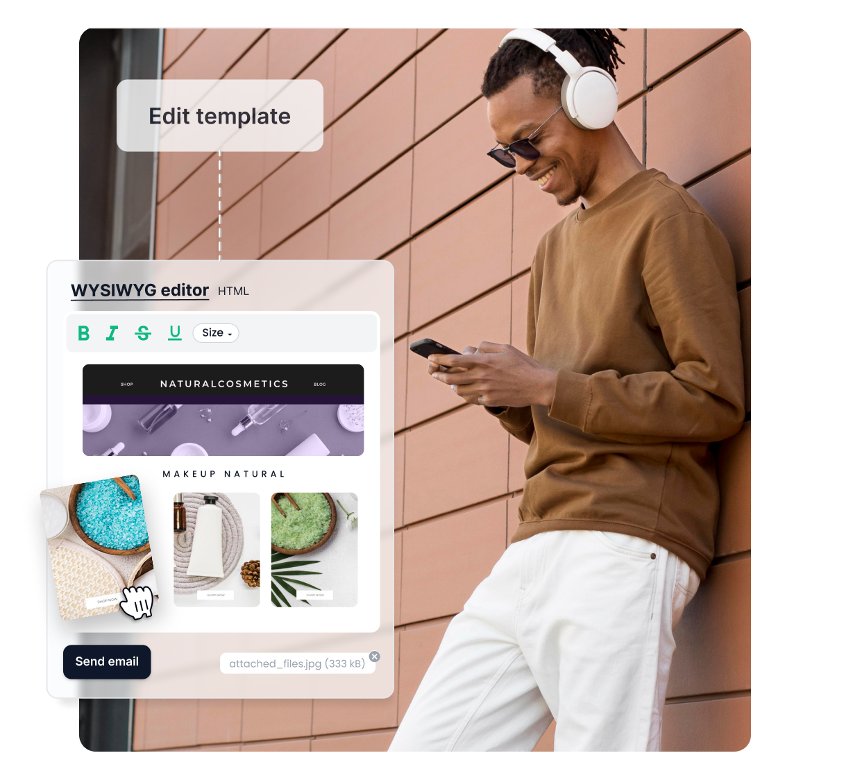 Um diagrama mostrando como funciona a automação do marketing de afiliados.