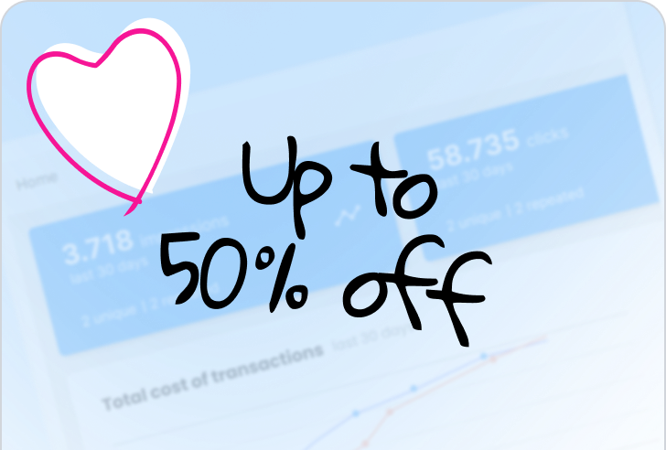 Até 50% de desconto