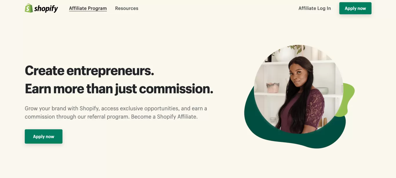 Principais programas de afiliados Shopify