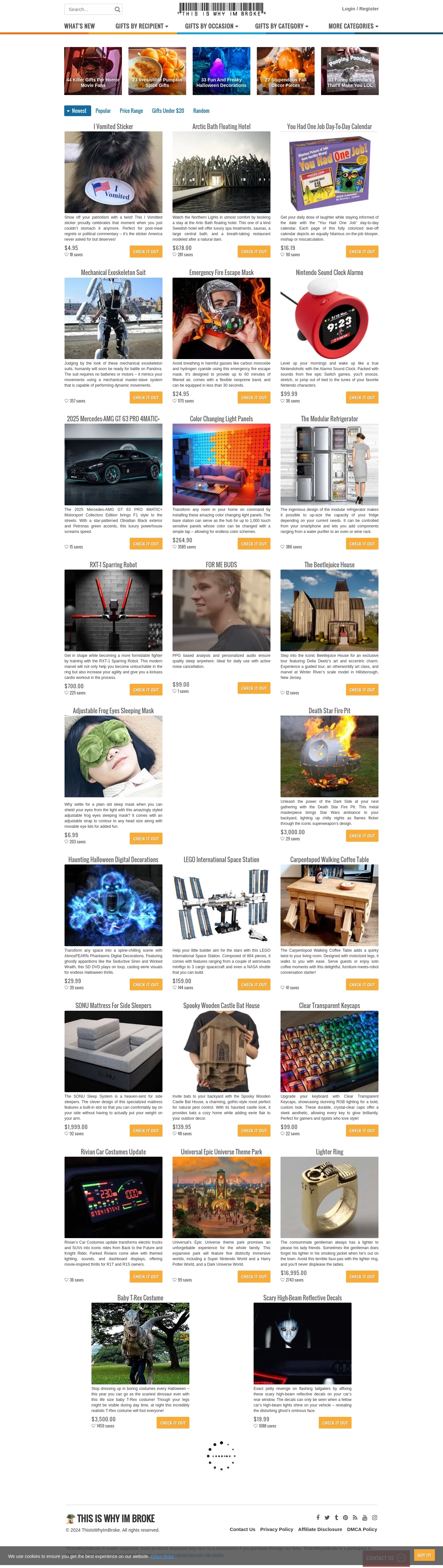 Descubra os produtos mais recentes e exclusivos no This Is Why I'm Broke. Embora a página procurada não tenha sido encontrada, explore nossa página inicial para uma variedade de itens divertidos e inovadores que você vai adorar. Atualize seu navegador para a melhor experiência e contate-nos para qualquer assistência.