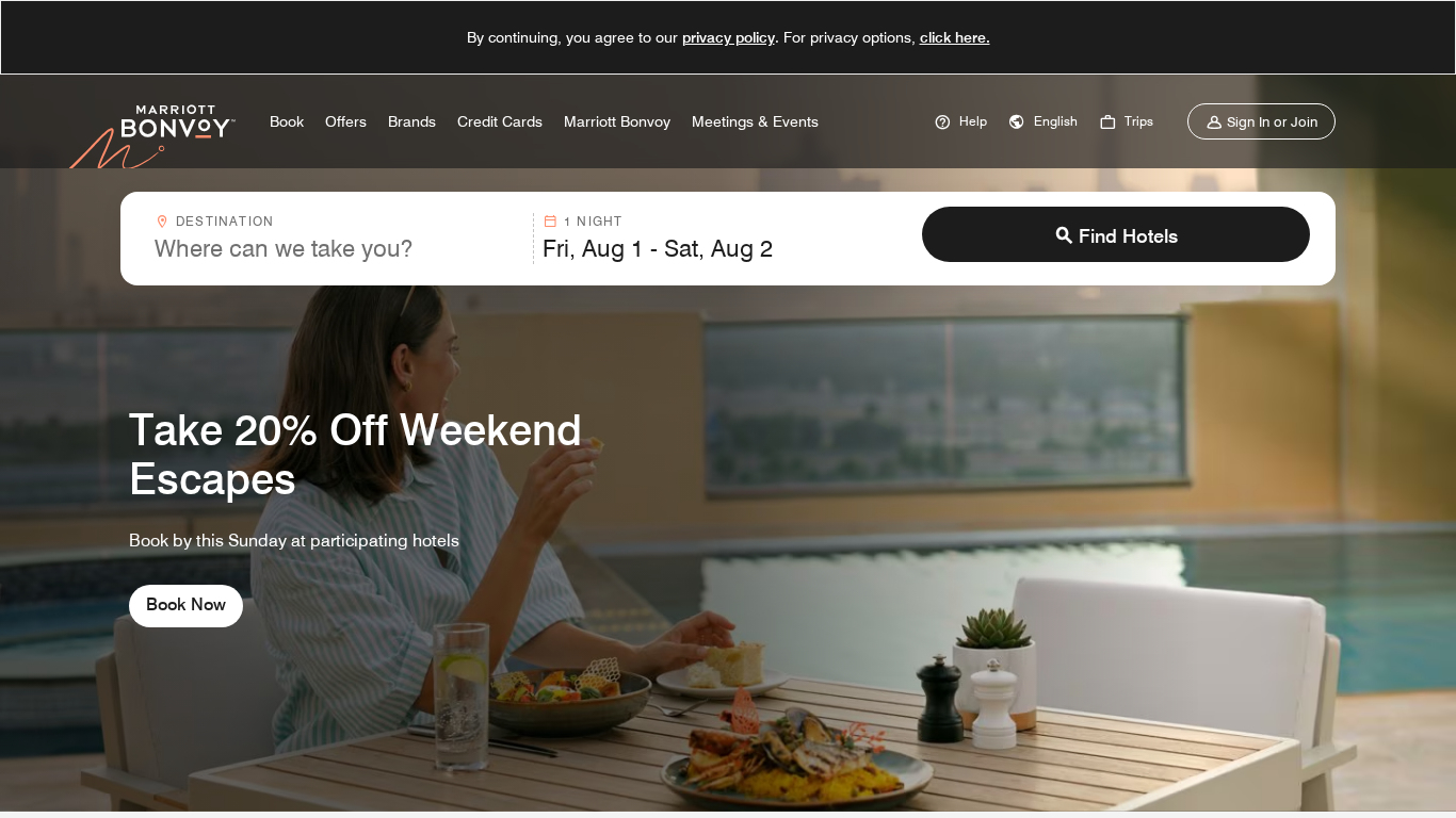 Programa de Afiliados Marriott