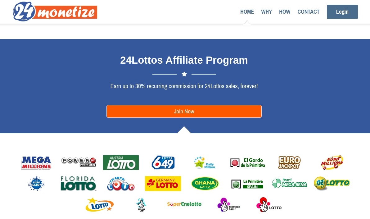 Programa de Afiliados 24Monetize