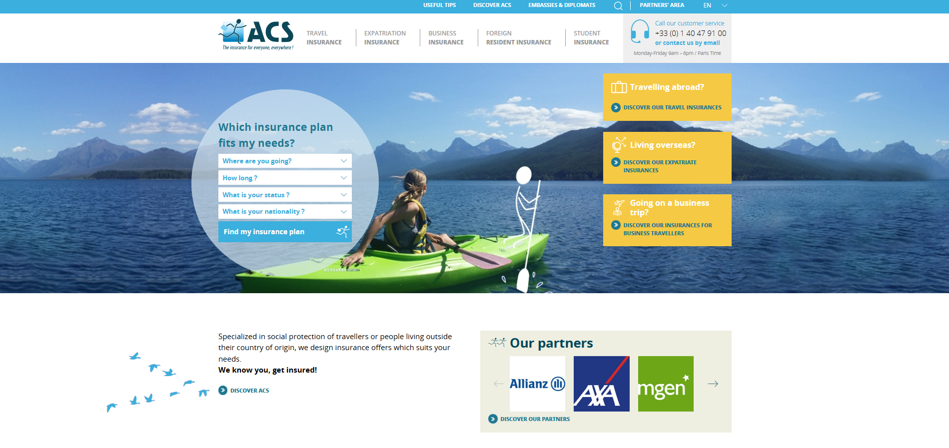 Programa de Afiliados ACS Assurances Voyage & Expatriation