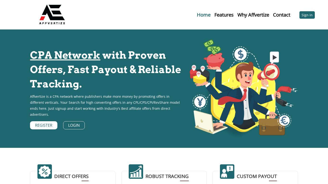 Programa de Afiliados Affvertize