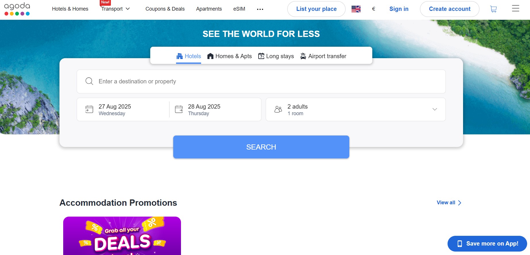 Programa de Afiliados Agoda