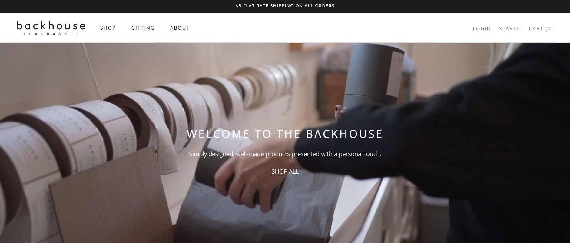 Programa de Afiliados Backhouse Fragrances