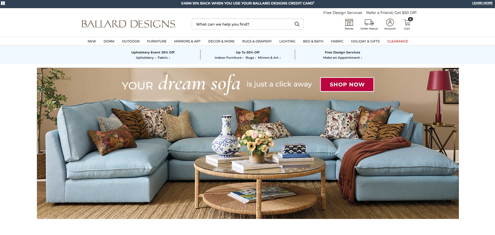 Programa de Afiliados Ballard Designs