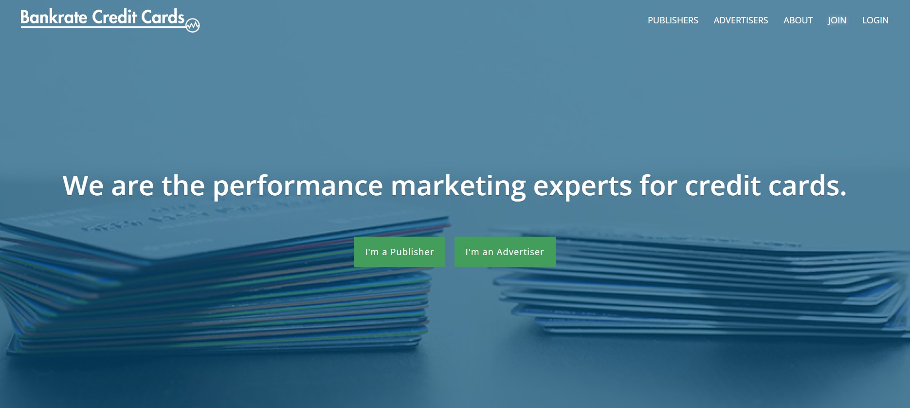 Programa de Afiliados Bankrate Credit Cards