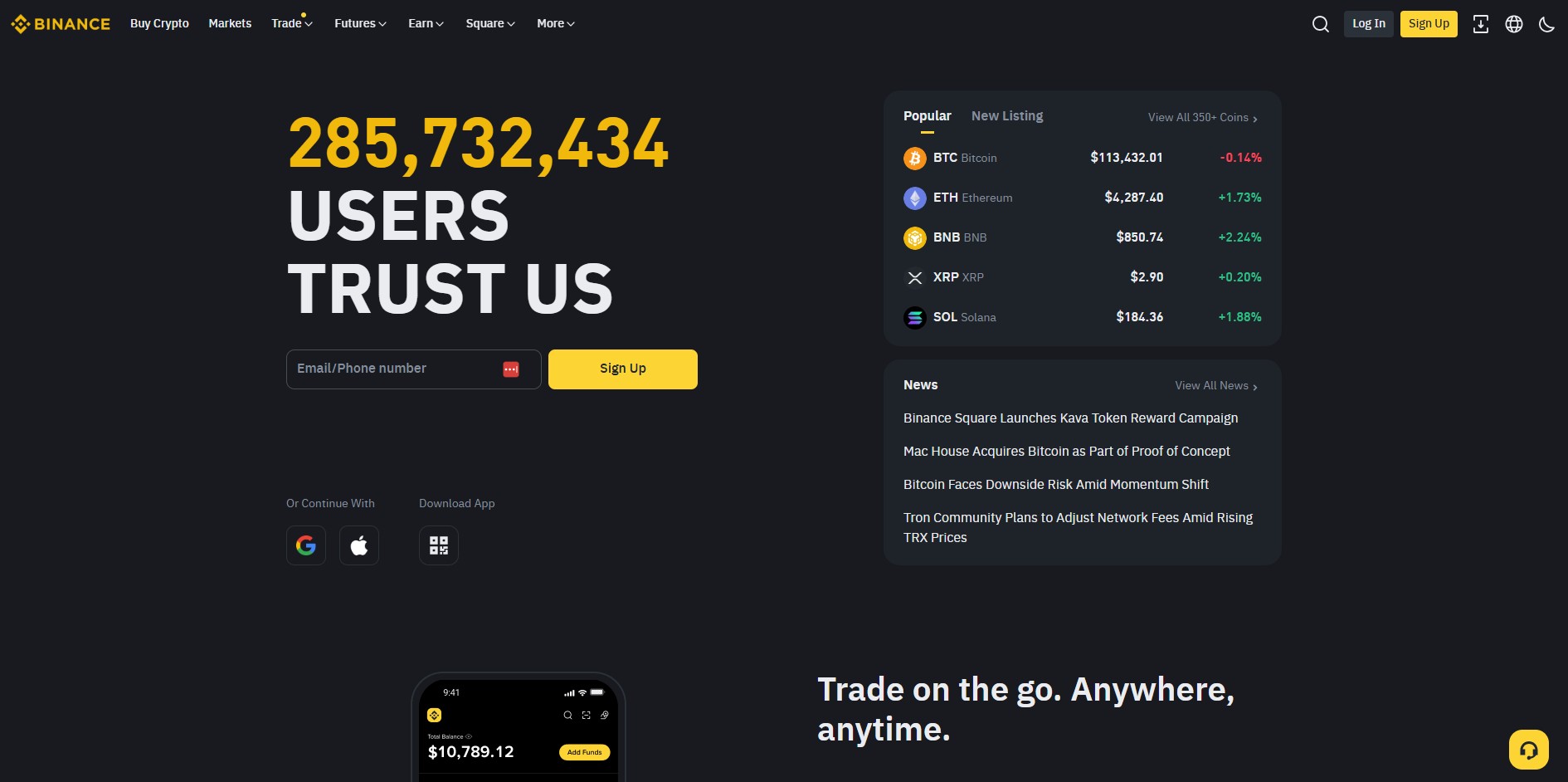 Programa de Afiliados Binance