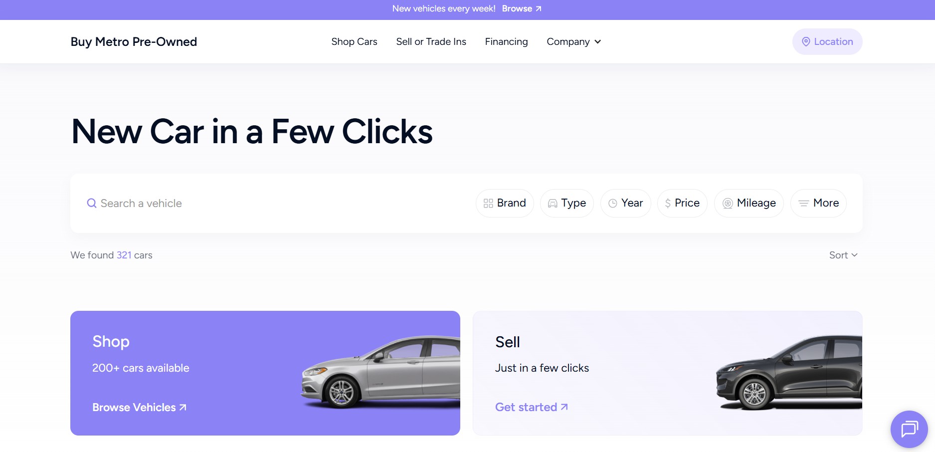 Programa de Afiliados Buy Metro Pre-owned