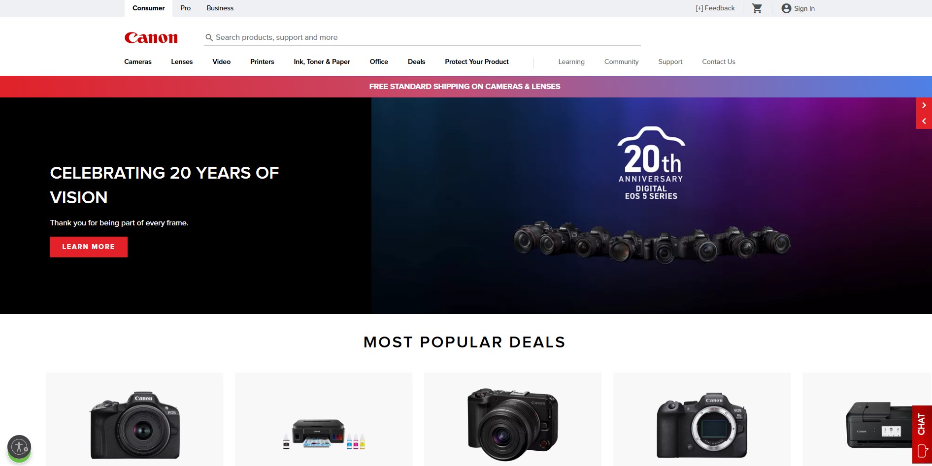 Programa de Afiliados Canon