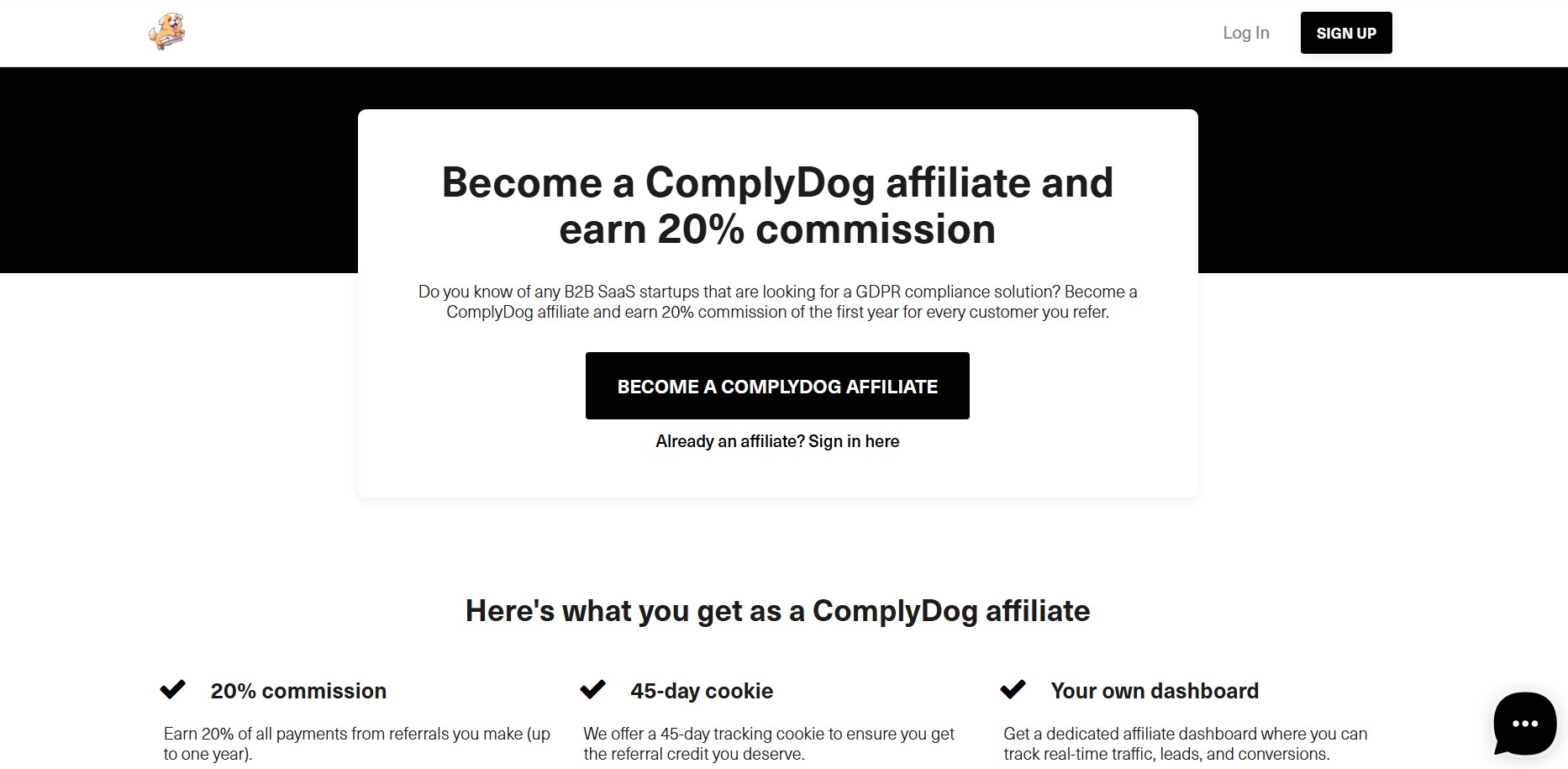 Programa de Afiliados ComplyDog