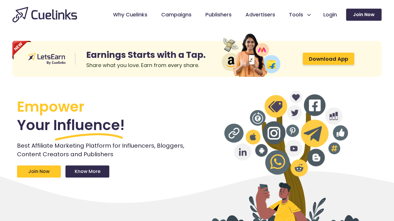 Programa de Afiliados CueLinks