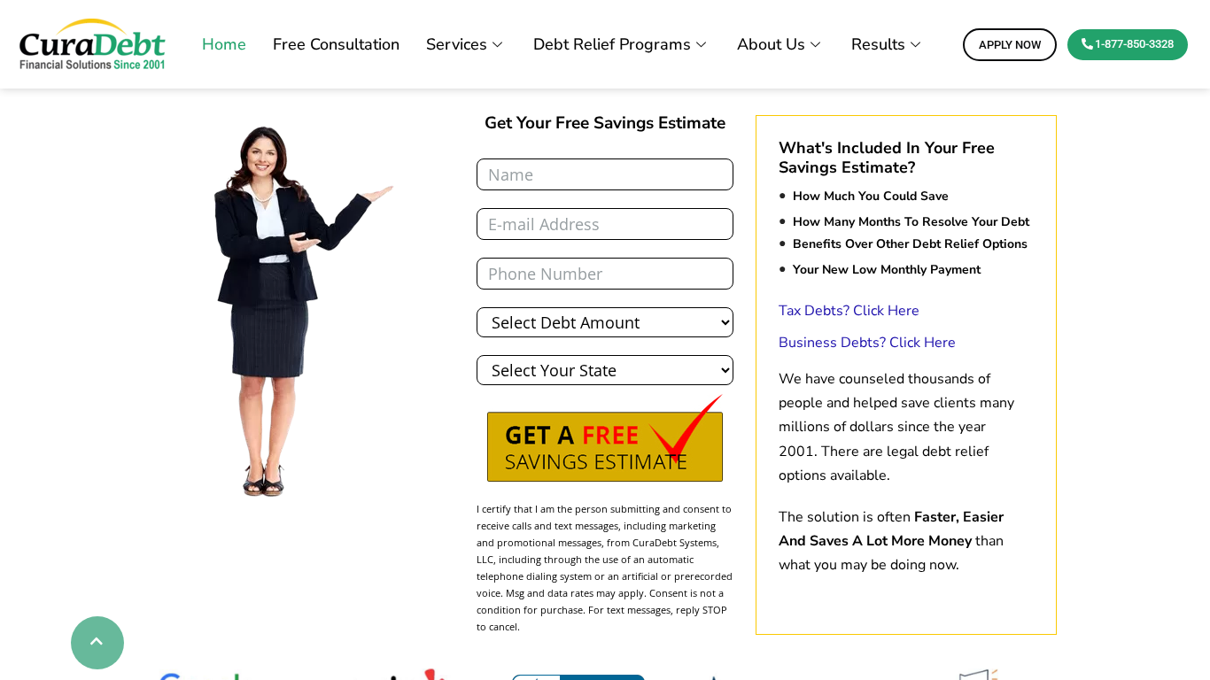 Programa de Afiliados CuraDebt