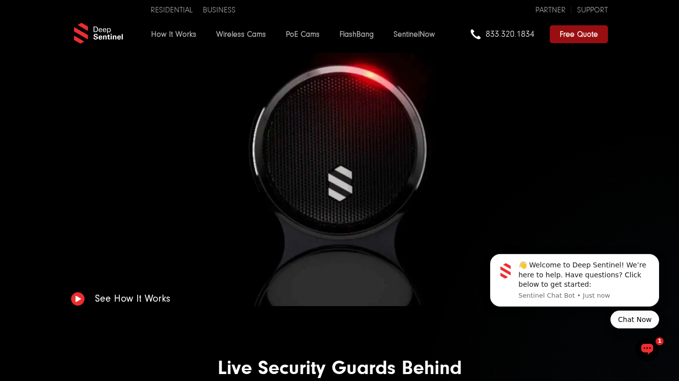 Programa de Afiliados Deep Sentinel