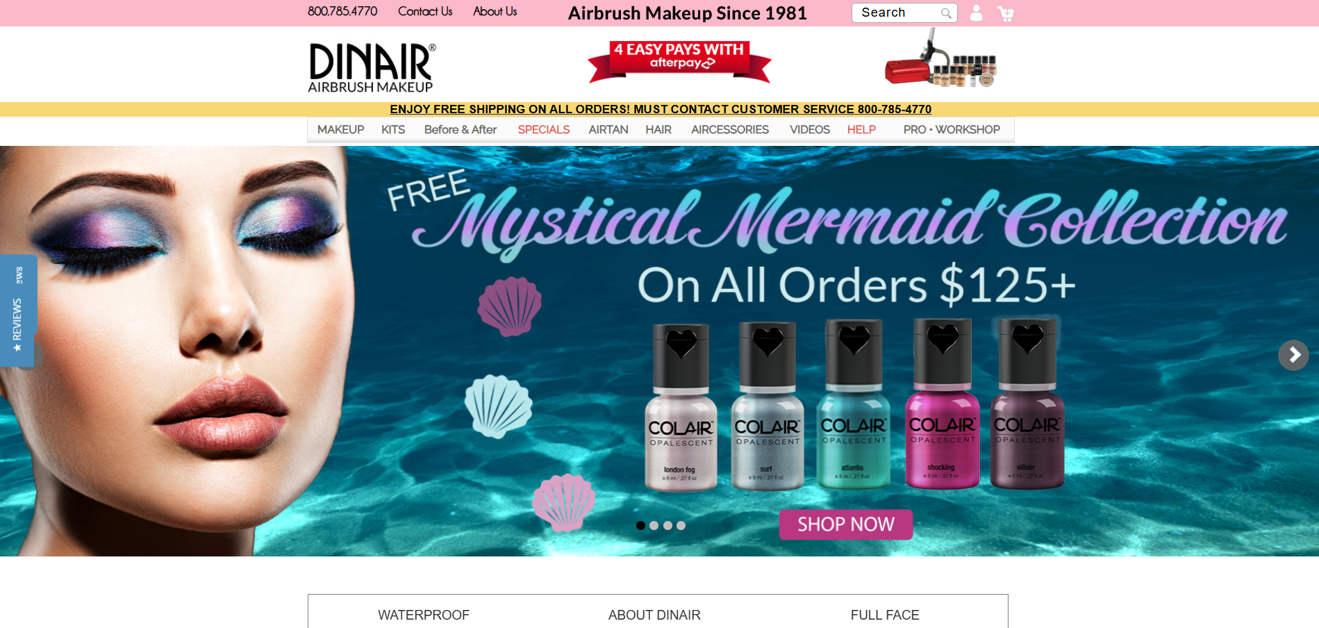 Programa de Afiliados Dinair Airbrush Makeup