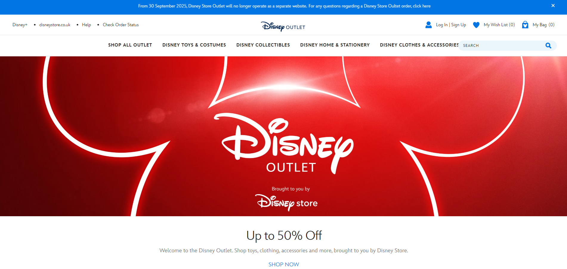 Programa de Afiliados Disney Outlet