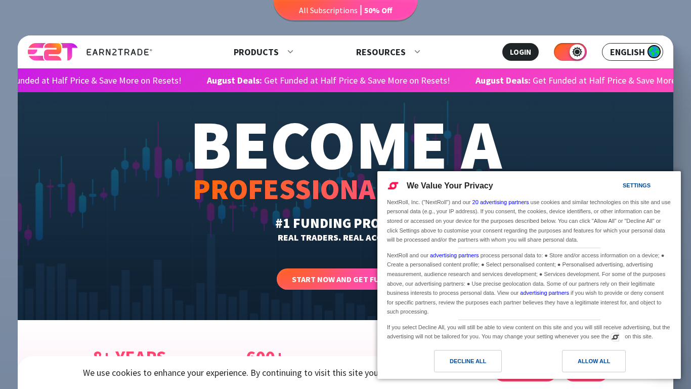 Programa de Afiliados Earn2Trade