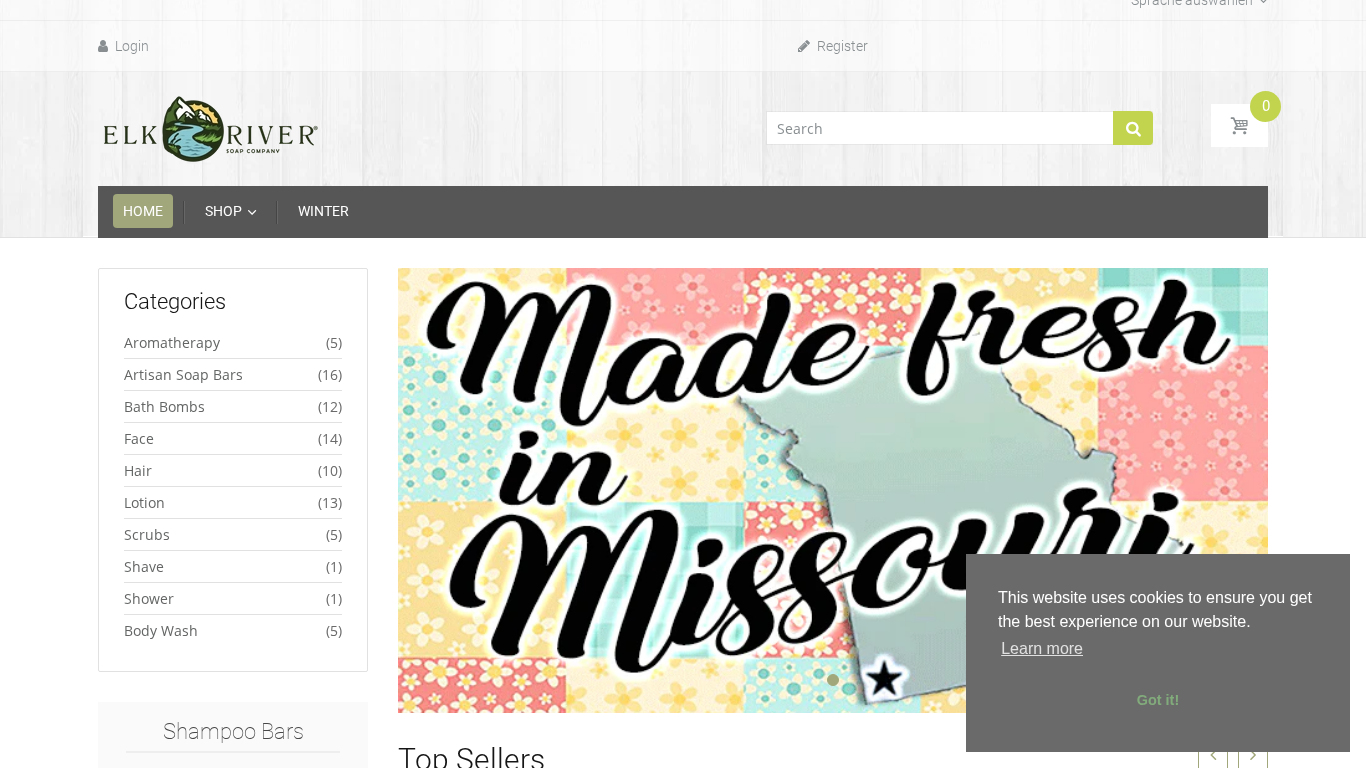 Programa de Afiliados Elk River Soap Company