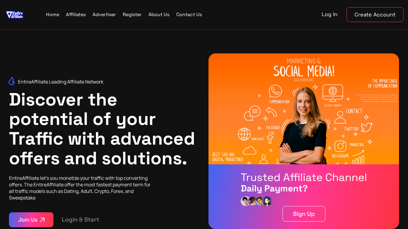 Programa de Afiliados EntireAffiliate Networks
